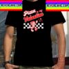 Pizza Is My Valentine Valentines Day Pizza Checkerboard Unisex T-Shirt