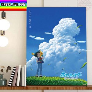 Pokemon Anime New Movie Official Poster Home Decor Poster Canvas