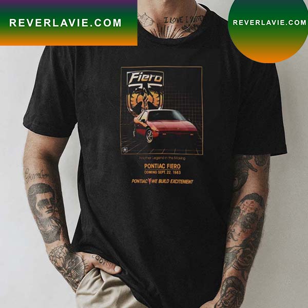 Pontiac Fiero Classic T-Shirt Pontiac Fiero Classic T-Shirt