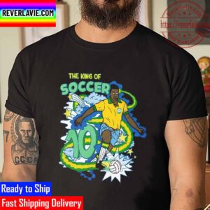 RIP The King Of Soccer 10 Pele 1940 2022 Legend Never Die Unisex T-Shirt