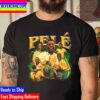 The King Of Football RIP Pele 1940 2022 With 3 World Cup Unisex T-Shirt