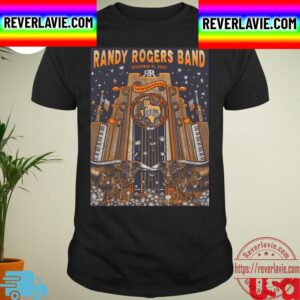 Randy Rogers Band Texas Dec 31st 2022 Live On New Years Eve Billy Bob Poster Unisex T-Shirt