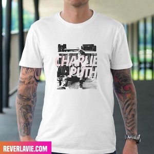 Record Collection Slim Fit Charlie Puth Style T-Shirt