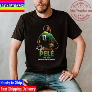 Rest In Peace Pele 1940 2022 Thank You For The Memories Unisex T-Shirt
