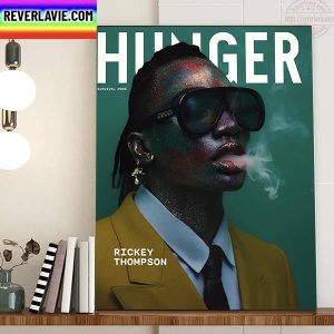 Rickey Thompson Hunger On Covers The Survival Mode Issue Home Decor Poster Canvas