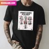 Stranger Things x Wednesday Netflix Funny Poster Style T-Shirt