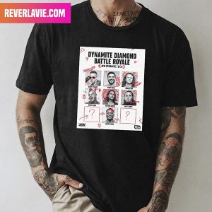 Ricky Starks x Ethan Page x Jungle Boy x Matt Hardy Dynamite Diamond Battle Royale AEW Style T-Shirt