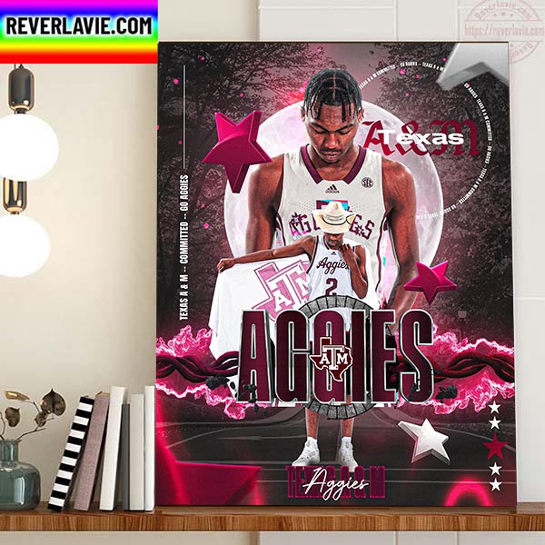Rob Dockery Has Committed To Texas A&M Aggies Home Decor Poster Canvas Rob Dockery Has Committed To Texas A&M Aggies Home Decor Poster Canvas