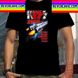 Rock Band Kiss Flyover Japan Unisex T-Shirt