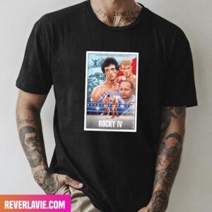 Rocky IV Happy Boxing Day Movie Poster Style T-Shirt