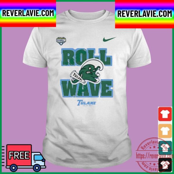 Roll Wave Tulane Green Wave Nike Goodyear Cotton Bowl Unisex T-Shirt