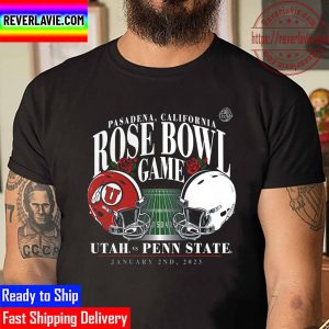 Rose Bowl Game Champs Utah Vs Penn State Unisex T-Shirt
