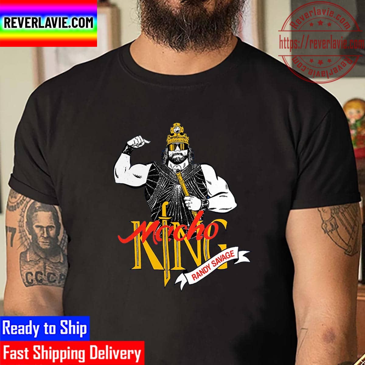 Royal Macho Man Randy Savage Macho King Unisex T-Shirt Royal Macho Man Randy Savage Macho King Unisex T-Shirt