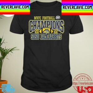 SDSU Jackrabbits 2022 MVFC Football Champions Unisex T-Shirt