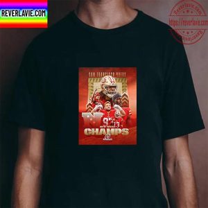 San Francisco 49ers Are 2022 NFC West Champions In NFL Playoffs Unisex T-Shirt