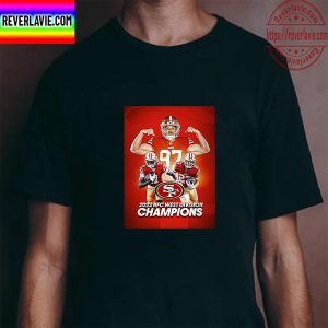 San Francisco 49ers Are 2022 NFC West Division Champions Unisex T-Shirt