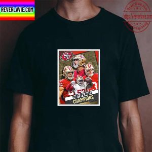 San Francisco 49ers Are Champions 2022 NFC West Champions Unisex T-Shirt