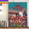 San Francisco 49ers Clinched NFC West Division Champs Home Decor Poster Canvas