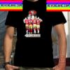 San Francisco 49ers Heart Diamond 2023 Unisex T-Shirt