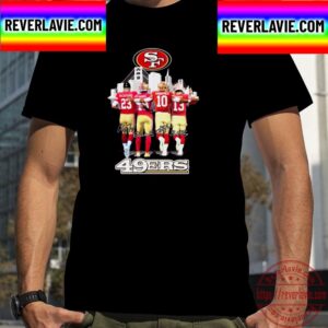 San Francisco 49ers Mccaffrey Deebo Samuel Jimmy Garoppolo Brock Purdy Signatures Unisex T-Shirt