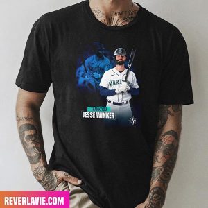 Seattle Mariners Jesse Winker Thank You For Helping Bring Playoff Baseball Back To Seattle Style T-Shirt