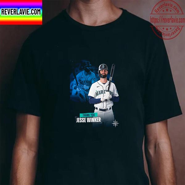 Seattle Mariners Thank You Jesse Winker Best Of Luck In Milwaukee Brewers Unisex T-Shirt Seattle Mariners Thank You Jesse Winker Best Of Luck In Milwaukee Brewers Unisex T-Shirt