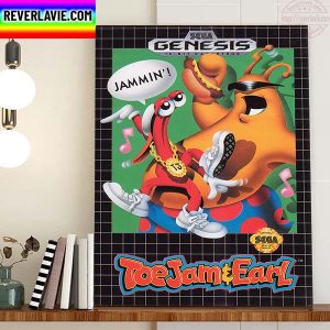 Sega Genesis Game Toejam And Earl By Amazon Studios Home Decor Poster Canvas