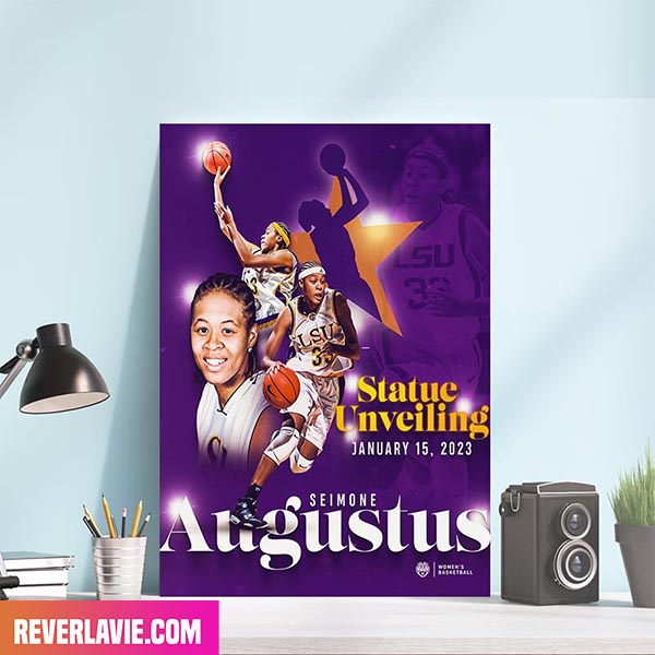 Seimone Augustus LSU Women Basketball Her Legacy Will Never Fade Poster Seimone Augustus LSU Women Basketball Her Legacy Will Never Fade Poster