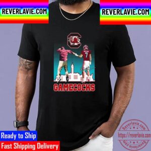 South Carolina Gamecocks Shane Beamer And Spencer Rattler Signatures Unisex T-Shirt