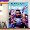 Space Jam A New Legacy Entertainment Weekly Cover With LeBron James Home Decor Poster Canvas