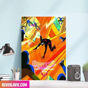 Spider-man Across The Spider Verse Spider-man Of Multiverse Marvel Studios x Sony Home Decor Canvas-Poster