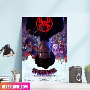 Spider-man Across The Spider-verse Sony x Marvel Studios Movie Home Decor Canvas-Poster