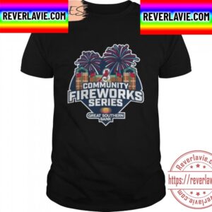 St Louis Cardinals Community Fireworks Series Great Southern Bank Unisex T-Shirt