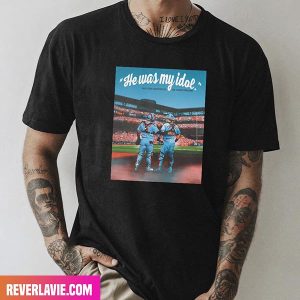 St Louis Cardinals He Was My Idol Wilson Contreras On Yadier Molina MLB Style T-Shirt