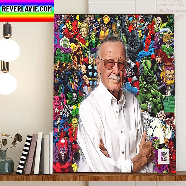 Stan Lee Happy 100th Birthday Home Decor Poster Canvas Stan Lee Happy 100th Birthday Home Decor Poster Canvas
