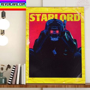Star Lord Peter Quill In The Guardians Of The Galaxy Home Decor Poster Canvas