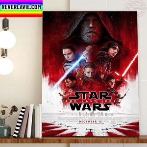 Star Wars Episode VIII The Last Jedi Official Poster Home Decor Poster Canvas