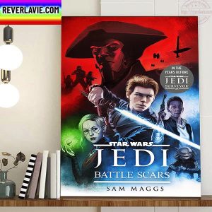 Star Wars Jedi Battle Scars Sam Maggs Home Decor Poster Canvas