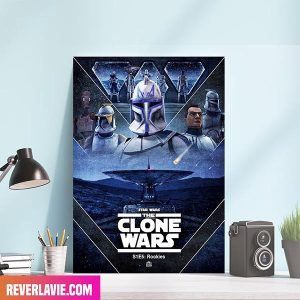 Star Wars The Clone Wars S1E5 Rookies Decor Poster