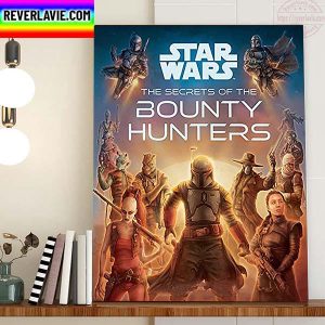 Star Wars The Secrets Of The Bounty Hunters Home Decor Poster Canvas