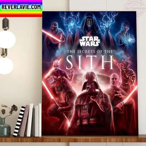 Star Wars The Secrets Of The Sith Home Decor Poster Canvas
