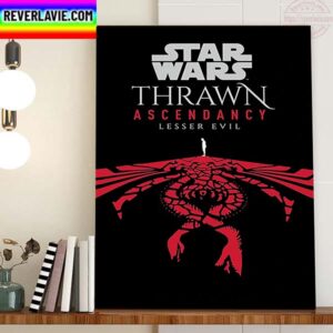 Star Wars Thrawn Ascendancy Lesser Evil Home Decor Poster Canvas