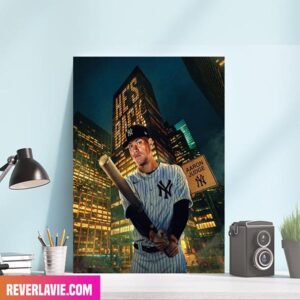 Start Spreading The News Aaron Judge Is Back New York Yankees Home Decor Canvas-Poster