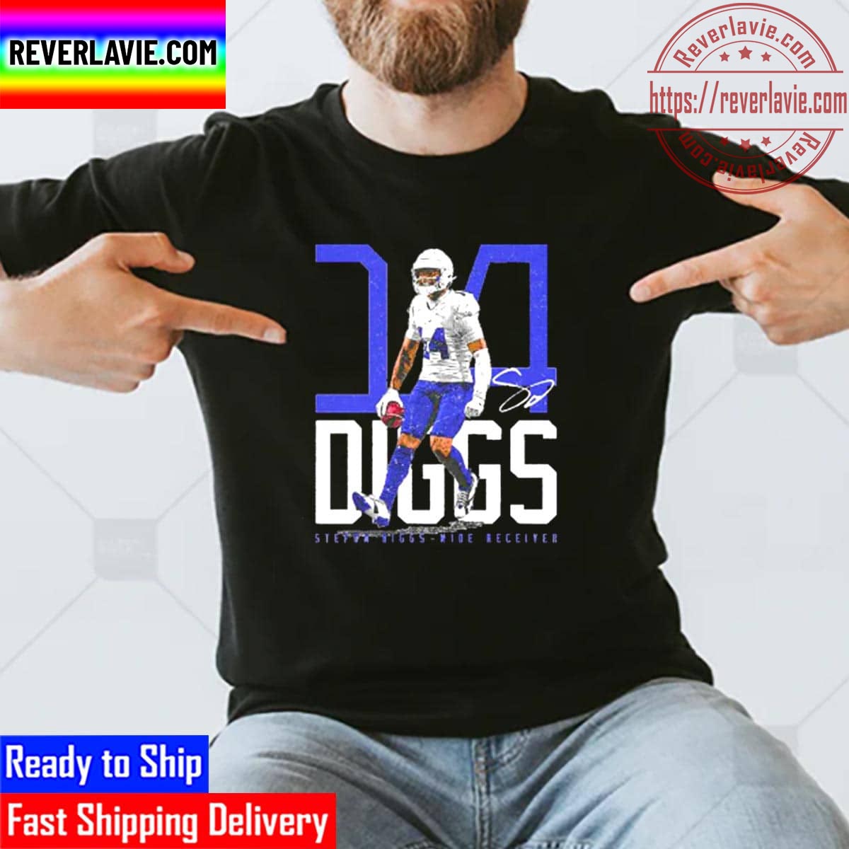Stefon Diggs Buffalo Bold Number Football Unisex T-Shirt Stefon Diggs Buffalo Bold Number Football Unisex T-Shirt