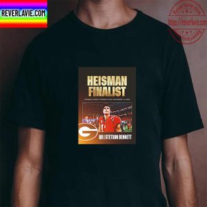 Stetson Bennett 2022 Heisman Trophy Finalists QB Georgia Bulldogs Unisex T-Shirt
