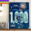 Steven Stamkos 1000 Points For The Captain Tampa Bay Lightning Home Decor Poster Canvas