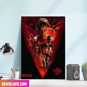 Stranger Things 5 Coming Soon Neflix Movie Final Season Is Coming Decor Poster