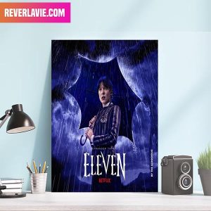 Stranger Things x Wednesday Netflix Funny Decor Poster