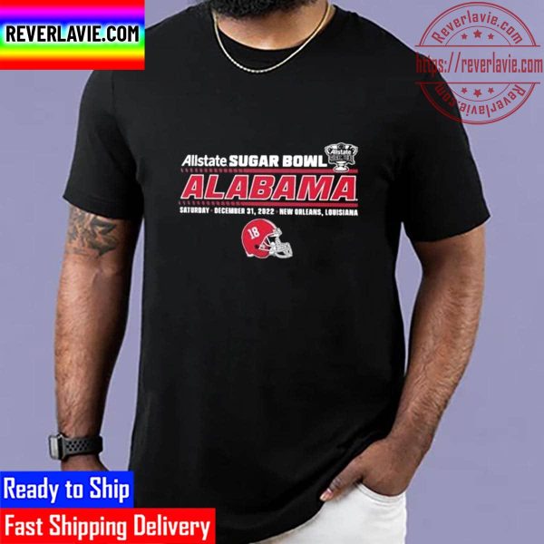 Sugar Bowl 2022 Alabama Team Helmet Unisex T-Shirt