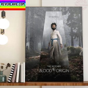 Syndril In The Witcher Blood Origin Official Poster Home Decor Poster Canvas